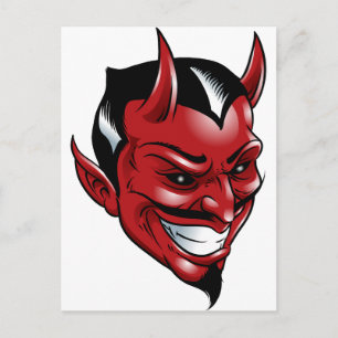 Red Devil Postkarte