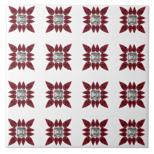 Red Diamond Art Fliese