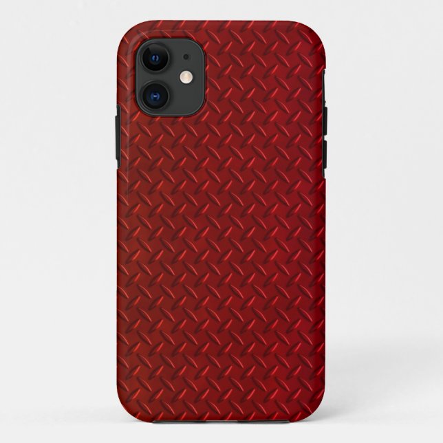 Red Diamond Case-Mate iPhone Hülle (Rückseite)