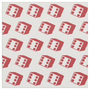 Red Dice Game Stoff