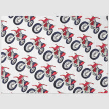 Red Dirt Bike Motorrad benutzerdefinierter Farbhin