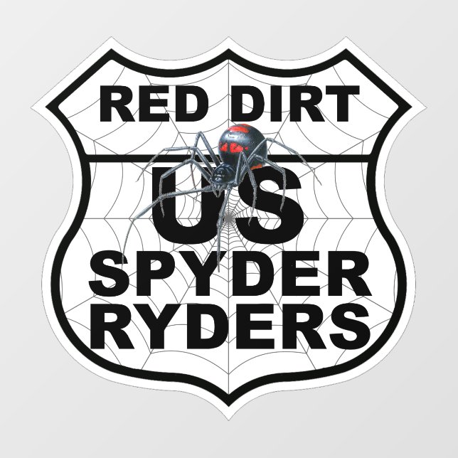 Red Dirt Chapter - Aufkleber Kapitel Logo (Blatt)
