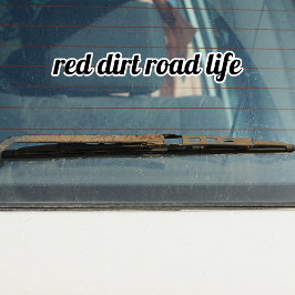 Red Dirt Road Life Custom Aufkleber