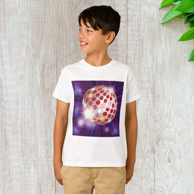 Red Disco Ball T-Shirt (Von Creator hochgeladen)