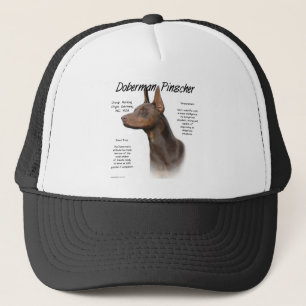 Red Doberman History Truckerkappe