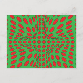 Red Dot Vortex Postkarte