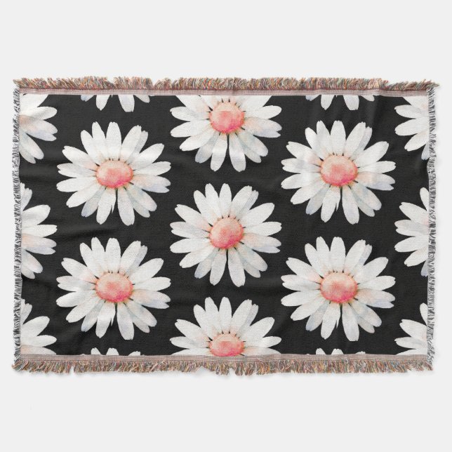 Red Dotted Daisy's Decke (Vorderseite)