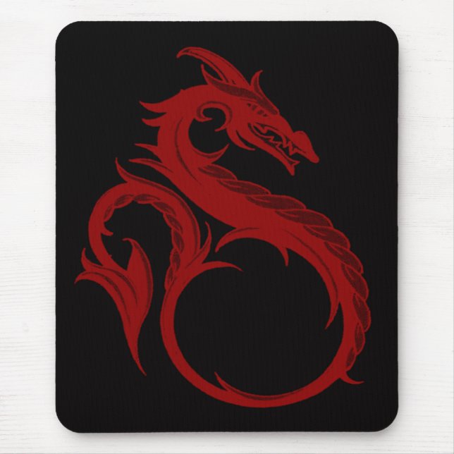 Red Dragon Apalala Mouse Pad Mousepad (Vorne)