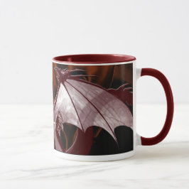 Red Dragon & Flames Fantasy Tasse