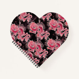 Red Dragon Galaxy Notizbuch