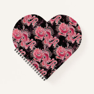 Red Dragon Galaxy Notizbuch