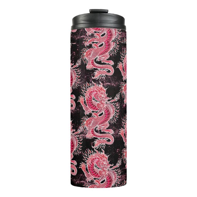 Red Dragon Galaxy Thermosbecher (Vorderseite)