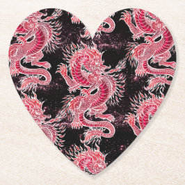 Red Dragon Galaxy Untersetzer