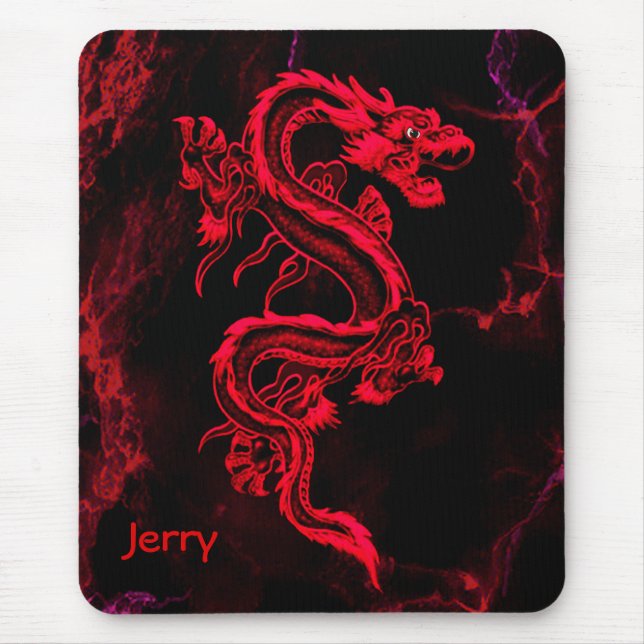 Red Dragon Mousepad (Vorne)