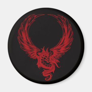 Red Dragon Ryuu Magnet