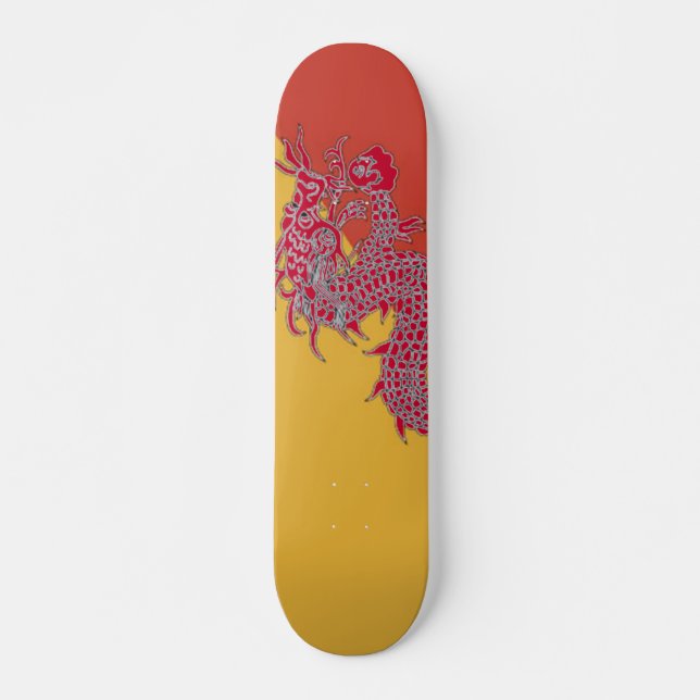 Red Dragon Skateboard (Vorne)