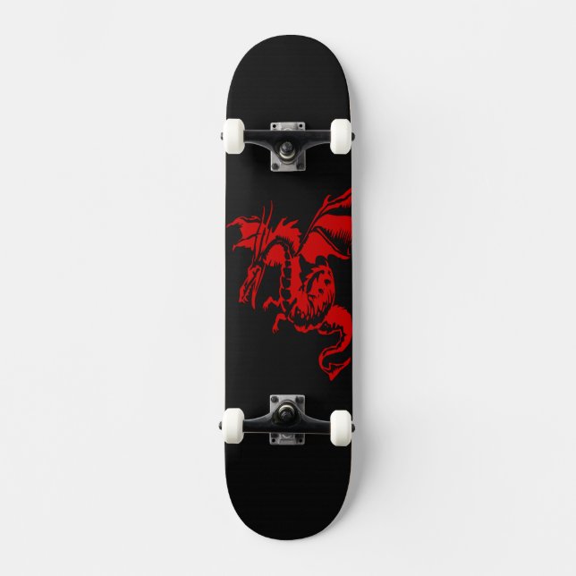 Red Dragon Skateboard (Vorderseite)
