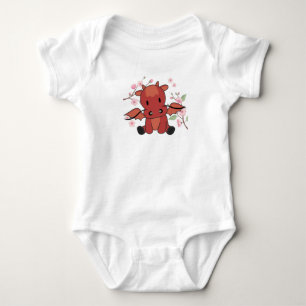 Red Dragon Sweet Animes für Kawaii Fantasy Baby Strampler