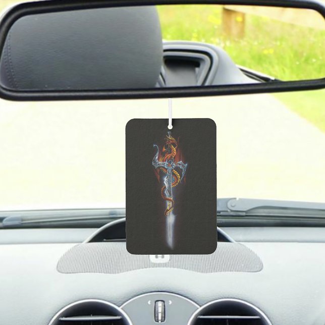 Red Dragon Sword Fantasy Autolufterfrischer (Von Creator hochgeladen)