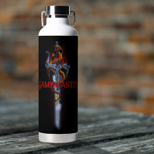 Red Dragon Sword Fantasy Trinkflasche