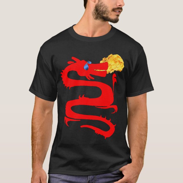Red Dragon T - Shirt, Fantasy, ZKOAG T-Shirt (Vorderseite)