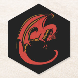 Red Dragon Untersetzer