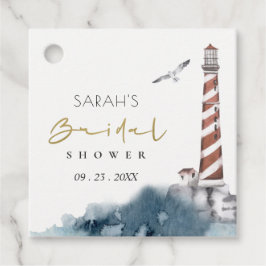 RED DUSKY BLUE LIGHTHOUSE MEER BRAUTPARTY GESCHENKANHÄNGER