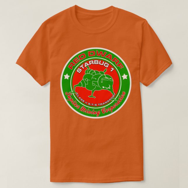 Red Dwarf Starbug T-Shirt (Design vorne)