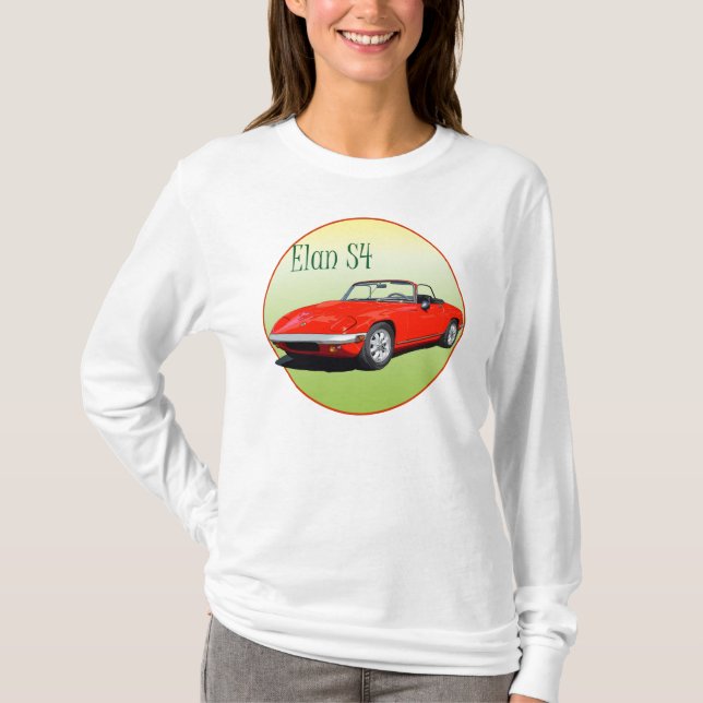 Red Elan S4 T-Shirt (Vorderseite)