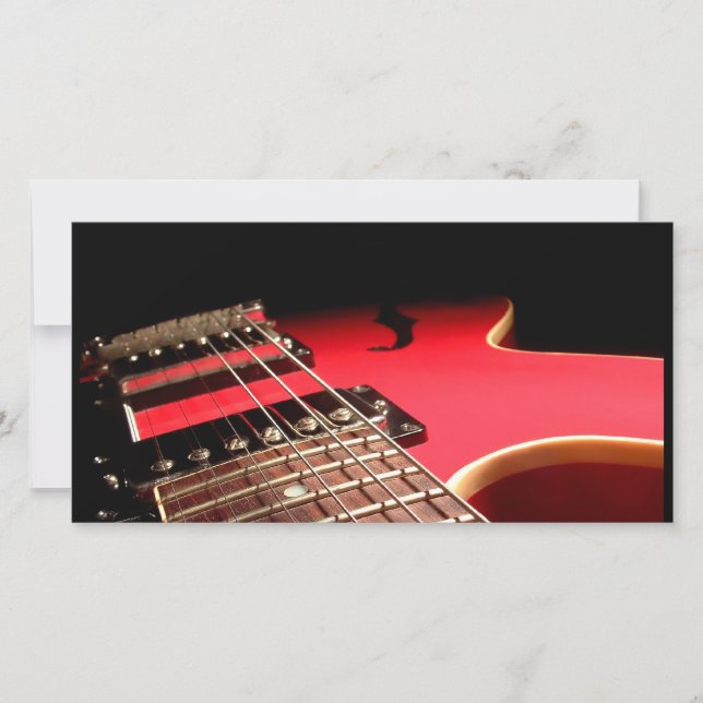 Red Electric Guitar (Vorderseite)