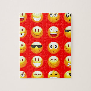 red emojis puzzle