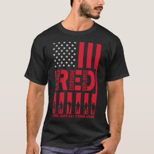 Red erinnern sich alle, die eingesetzt werden, bis T-Shirt