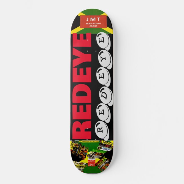 RED EYE JMT 8 1/4" Skateboarddecke Skateboard (Vorderseite)