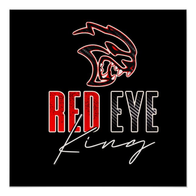 Red Eye King Poster (Vorderseite)