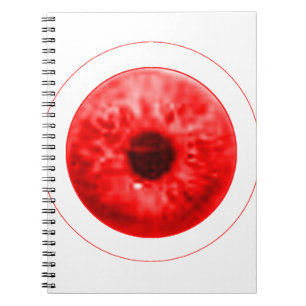 Red Eye schauen jGibney der MUSEUM Künstler Serie Notizblock