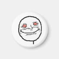 Red Eye Stoner Face Magnet
