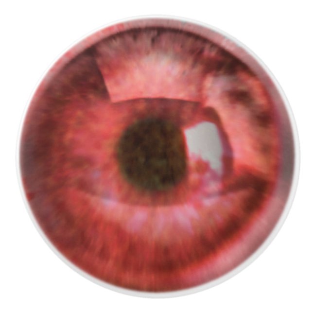 Red Eyeball Keramikknauf (Vorderseite)