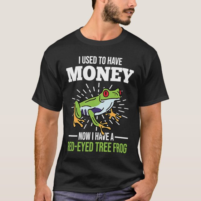 Red Eyed Tree Frog Owner T-Shirt (Vorderseite)