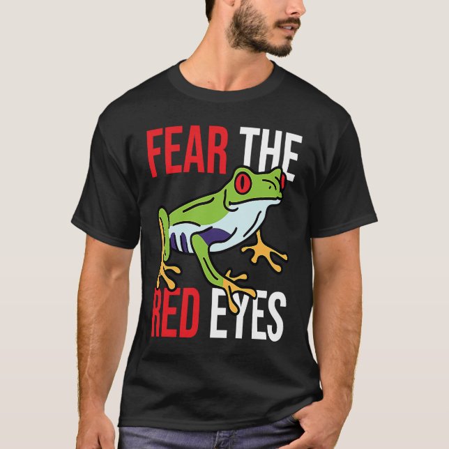Red Eyed Tree Frog T-Shirt (Vorderseite)
