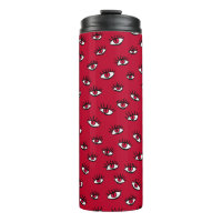 Red Eyes Pattern - Horror Gothic Ästhetik