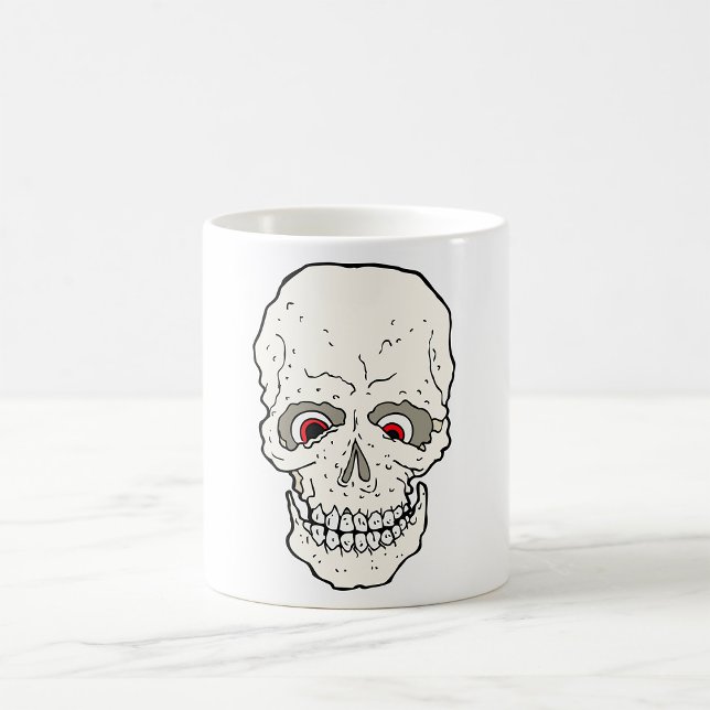 Red Eyes Skull Kaffeetasse (Von Creator hochgeladen)
