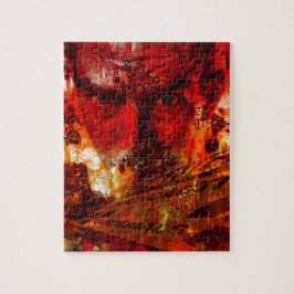 Red Face Graffiti Puzzle