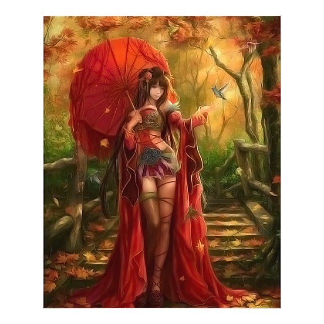 Red Fairy Fotodruck (Vorne)