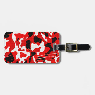 Red Fallout Camouflage (AOM Design) Gepäckanhänger