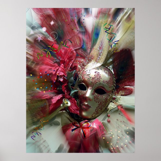 Red Fantasy Angel Poster (Vorne)