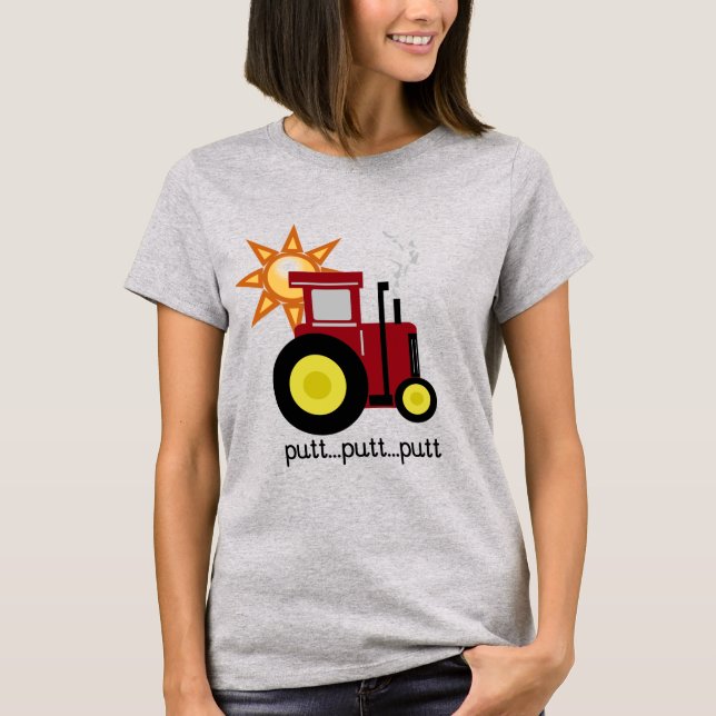 Red Farm Tractor T-shirts and Gifts (Vorderseite)