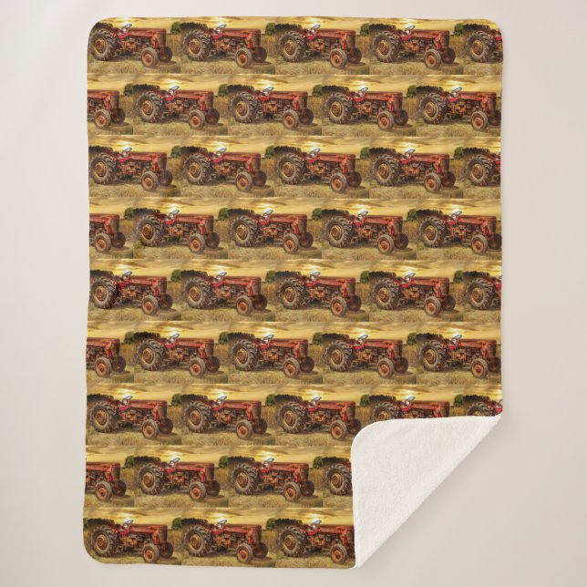 Red Farm Traktor Sherpadecke (Vorderseite)