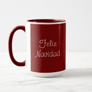 Red Feliz Navidad Cactus Tasse