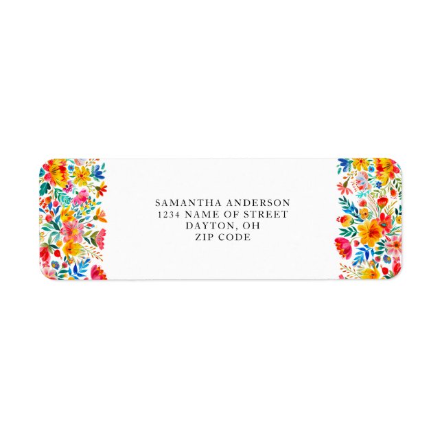 Red Fiesta Mexican Floral (Vorne)