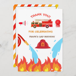 Red Fire Truck Birthday Party Danke